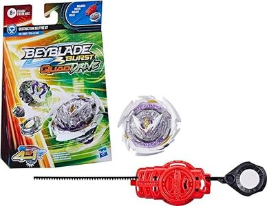 BEYBLADE Burst QuadDrive Destruction Belfyre B7 Spinning Top Starter Pack - Attack/Stamina Type Battling Game with Launcher, Toy for Kids