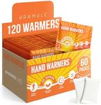 Bramble Hand Warmers Disposable - 60 Pack - Pocket Warmers for Hiking, Outdoor Activities, Skiing - 8 Hours of Heat