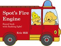 Spot's Fire Engine: Shaped Book with Siren and Flashing Light! [Board book] Eric Hill