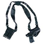 Gould & Goodrich B804-G17 Gold Line Shoulder Holster (Black) Fits GLOCK 17, 19, 22, 23, 31, 32, 34, 35, 39