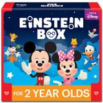 Einstein Box for 2-Year-Old Boys/Girls | Gift Toys for 2-Year-Old Kids | Board Books and Fun Games | Learning and Educational Toys and Games |