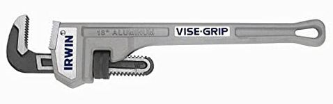 IRWIN Vise-Grip Tools Cast Aluminum Pipe Wrench, 2-1/2-Inch Jaw Capacity, 18-Inch (2074118)