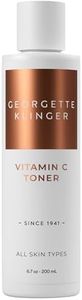 Vitamin C Toner - Revitalizing Face Skin Brightener with Kakadu Plum, Aloe Vera, and Witch Hazel: Reduces Sun Spots, and Age Spots While Cleansing Pores - 6.7 oz by Georgette Klinger