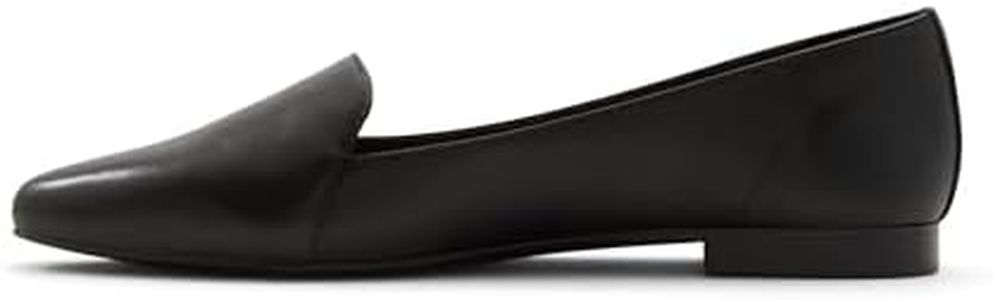 Aldo Women's Winifred Loafer Flat, Black, 5 US