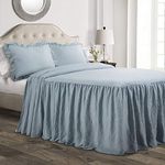 Lush Decor Ruffle Skirt Bedspread S