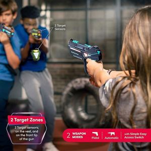 Squad Hero Rechargeable Laser Tag Set – Multiplayer Game Kit