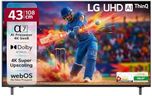 LG 108 cm (43 inches) UA82 Series 4K Ultra HD Smart webOS LED TV 43UA82006LA