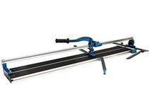 Tile Cutter, TOPWAY 47 Inch 1200mm Professional Manual Tile Cutter with Single Slide Rail and Laser Guide, Aluminiun Base, for Precision Cutting Porcelain Tiles 347715