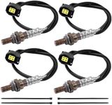 EVERESTWAY 234-4587 250-24253 Oxygen Sensor Downstream/Upstream Compatible for Chrysler Dodge Charger Challenger Dakota Ram 1500 Jeep Wrangler Commander Mitsubishi Raider 4PCS