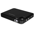 Magnasonic LED Pocket Pico Video Projector, HDMI, Rechargeable Battery, Built-in Speaker, DLP, 60" Hi-Resolution Display for Streaming Movies, Presentations, Smartphones, Tablets, Laptops (PP60)