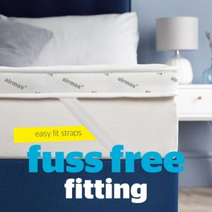 Silentnight Airmax Mattress Topper – Breathable, Extra Comfort