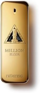 Rabanne 1 Million Elixir Parfum Intense - Long Lasting Luxury Cologne for Men with Rose Damascena, Vanilla Absolute & Cedarwood - Men's Fragrance Spray, 6.8 oz