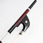 Brazilwood Upright Double Bass Bow German Style (1/4)