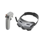 DJI Goggles 2 Motion Combo-Immersive, Multifunctional Motion Control; Lightweight and Portable FPV Drone Goggles, Micro-OLED Screens, DJI O3+ Video Transmission,and Low-Latency