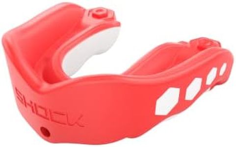 Shock Doctor Gel Max Mouth Guard, Heavy Duty Protection & Custom Fit, Youth, Fruit Punch