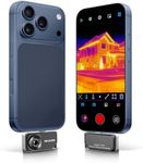 REVASRI Thermal Camera for iPhone and Android, 320×240 Super IR Resolution Thermal Imaging Camera, -4℉ to 842℉ Temp Range, Compatible with USB-C iOS & Android Device