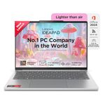 Lenovo IdeaPad Slim 5 Ryzen 7 7735HS (16GB RAM/512GB SSD/Integrated AMD Radeon 680M Graphics/WUXGA IPS Display/13.3" (33.7cm)/Windows 11/Office Home 2024/Backlit KB/Grey/1.15Kg), 83J2000HIN Laptop