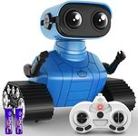 Hamourd Robot Toys for Boys Girls, Rechargeable Remote Control Robots, Emo Robot with Auto-Demonstration, Flexible Head & Arms, Dance Moves, Music, Shining LED Eyes, Kids Toys for 5+ Years Old Boys