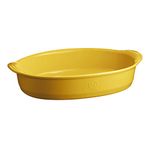 Emile Henry Ultime Large Oven, Provence Yellow oval baking dish