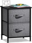 Sorbus Nightstand with 2 Drawers - 