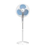 Orient Electric Stand 81 400 MM Pedestal Fans | 100% Copper Motor, High Air Delivery | Millitary Grade Guard | 3 Speed Control, Adjustable Height| Stand Fan for Home |2 Year Warranty by Orient | Blue