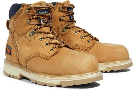 Timberland PRO Men’s Pit Boss 6" Steel Toe Work Boots, Wheat, Size 11 UK