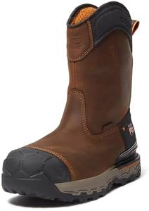 Timberland PRO Men's Boondock Ultralight Pull-On Composite Safety Toe Waterproof Industrial Work Boot, Medium Brown, 12 Medium