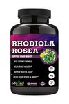 Adorreal Sports Range Rhodiola Rosea 60 Capsules, Support Brain Health, Boost Memory, Restful Sleep, Relief Stress and Anxiety