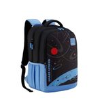 American Tourister Zipper Quad 3.0 Polyester Men's 4 Compartment Backpack (Free Size, Black)
