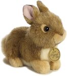 Aurora World Miyoni Baby Bunny Plush, Tan - 26256