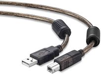 Active USB 2.0 Printer Cable - A-Male to B-Male High Speed Printer/Scanner/Repeater Cable for HP, Canon, Lexmark, Epson, Dell, Samsung etc 100Ft/30M