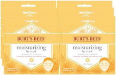 Burt's Bees 100% Natural Moisturizing Lip Mask, Single Use Conditioning Lip Care, 6 Count
