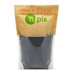 Yupik Organic Black Sesame Seeds, 1 kg, Gluten-Free, Non-GMO, Kosher, Vegan, Natural Raw Seeds, Unsalted, Plant-Based Protein, Source of Fiber, Iron & Calcium, Ideal for Cooking, Baking & Topping