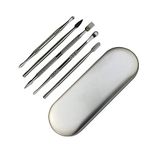 Autloops 5-Piece Wax Carving Tool Set with Metal Carrying Case