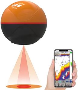 Portable Bluetooth Fish Finder with Dual-Band Sonar