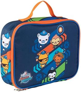 Octonauts Above & Beyond Insulated Lunch Sleeve, Blue - Soft Thermal Tote Lunch Bag, Fits Containers, Jars, Ice Packs- Lunch Box Keeps Food Fresh for Hours- Perfect For Kids- School, Travel, On-The-Go