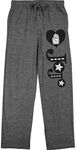 Bioworld JoJo's Bizarre Adventure JoJo Star Men's Heather Gray Drawstring Sleep Pajama Pants-S