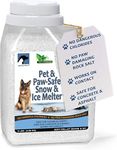 Snow & Ice Melter Safe for Pets & Paws Contains No Toxic Chlorides or Painful to