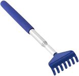 11ZHIOPRO Back Scratcher, Stainless Steel Back Scratcher Massager, Telescoping Scratching Tool, Portable Extendable Back Scratcher with Telescopic Handle for Human & Pet (Blue)1