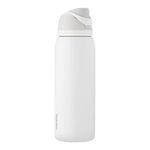 Owala FreeSip Insulated Stainless Steel Water Bottle with Straw for Sports, Travel, and School BPA-Free Sports Water Bottle, 40 oz, Shy Marshmallow