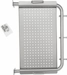 BBQ-PLUS Stainless Steel Pellet Grill Side Shelf for Pit Boss 700 Series and 820/850 Series Pellet Grills, Grill Shelf Attchment with Serving Tray, Pellet Grill Accessories for Pit Boss