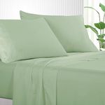 Luxton Sage Green Sheet Set Queen S