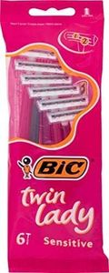 10 X LAMETTE DA DONNA BIC TWIN LADY SENSITIVE DA 6 PZ - [60 LAMETTE]