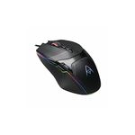 Adesso iMouse X5 RGB Illuminated Gaming Mouse - Optical - Cable - USB - 6400 dpi - Scroll Wheel - 7 Button(s) - Right-Handed Only