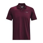 Under Armour Men's Performance 3.0 Polo, (600) Dark Maroon / / Pitch Gray, 3X-Large