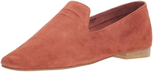 Chinese Laundry Women's JoJo Loafer Flat, Rust Suede, 8.5 M US