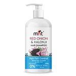 MNT Red Onion & Kalonji Hair Shampoo for Hair Fall Control and Hair Growth with Onion & Black Cumin Seed Oil, 300 ml