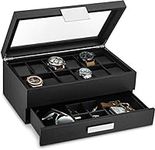 Glenor Co Watch Box with Valet Draw