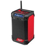 Milwaukee M12RCDAB+0 12v Cordless Dab Radio Charger Unit Only, Black