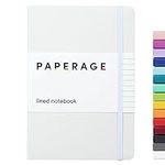 PAPERAGE Lined Journal Notebook, (W